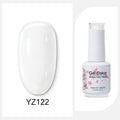 Clou Beaute 15ml Red Black White Green Neon Gel Nail Polish Base Top Coat Velvet Top 400 Colors Semi Permanent Gel Nail Varnish
