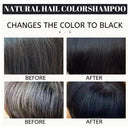 "Healthy hair results using Gray White Hair Turning Black Care"
