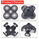 5 Blade for Razor Replacement Shaving Heads for Floating Washable Electric 5D Shavers Trimmers for Head Shaver Replaceme