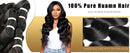 100% Unprocessed Virgin Brazilian Human Hair Bundles Natural Black Color 30 32 Inch Body Wave 3/4 Bundles Raw Hair Extensions 16A Remy Pure Human HairBundle