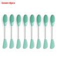 8/4/2pcs Face Brush Set Silicone Facial Mask Applicator Double-head Lotion Spatula Blackhead Face Lip Exfoliator Skin Care Tools