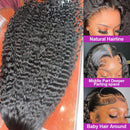 300 Density Human Hair Wigs 100% Transparent Curly Wigs 13x6 Hd Lace Frontal Wig Brazilian High Density Deep Wave Wigs 40 Inch