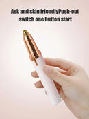 3-in-1 Electric Grooming Tool - Safe Eyebrow Shaper & Nose Hair Trimmer for Effortless Beginner Grooming & Stray Hair Removal