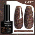 LILYCUTE 7ML Nail Gel Polish Full Coverage Manicure No Wipe Top Coat Base Coat Primer Soak Off LED UV Gel Nail Art Gel Varnish