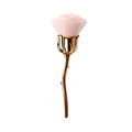 Rose Flower Nail Dust Brush Ultra Soft Nylon Dust Brush for Manicure Cleaner Tools Rose Shape Nail Brush Cleaning Supplies