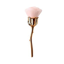 Rose Flower Nail Dust Brush Ultra Soft Nylon Dust Brush for Manicure Cleaner Tools Rose Shape Nail Brush Cleaning Supplies