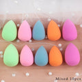 50/20Pcs Mini Makeup Sponge Power Puff Beauty Cosmetic Foundation Puff Makeup Concealer Liquid Mixed Beauty Sponge Make Up Tools