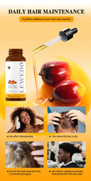 Healthy hair results using Thickening Spray Hair Mask Batana Conditioner
