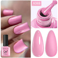 LILYCUTE 7ML 125 Colors Gorgeous Glitter Red Nail Gel Polish Semi Permanent Soak Off LED UV Gel Nail Art Manicure Varnish