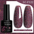 LILYCUTE Dark Grey Matte Color Series Gel Nail Polish Winter Long Lasting Full Coverage Manicure Soak Off Nails Art Gel Varnish