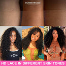 Burmese Curly Hair Wig 13x6 HD Lace Front Wig Pre Plucked With Spiral Ends Natural Color 13x4 Hd Lace Human Hair Wigs For Women