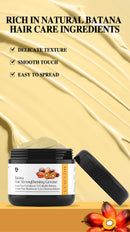 Healthy hair results using Thickening Spray Hair Mask Batana Conditioner