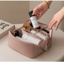 Makeup Organizer Female Toiletry Kit Bag Make Up Case Storage Pouch Luxury Lady Box, Cosmetic Bag, Organizer Bag for Travel Zip