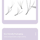 DIYDAY W-Shape Eyelash Extension 3d 4d 5d 6d 7d 8d W Lashes Natural Soft Premade Fan Bloom Effect Eye Lashes for Beauty Makeup