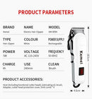 Kemei 809A Professional Hair Trimmer Adjustable Electric Cord/Cordless Hair Clipper For Men Haircut Machine Led Display