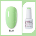 Clou Beaute 15ml Red Black White Green Neon Gel Nail Polish Base Top Coat Velvet Top 400 Colors Semi Permanent Gel Nail Varnish