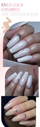 UR SUGAR 150g Quick Extension Nail Gel Vernish Semi Permanent Acrylic Pink Clear Nude Gel Nail Polish UV Construction Gel
