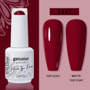 Arte Clavo Red Series Nail Polish Party Colors Gel Varnishes All For Nails Soak Off UV LED Semi Permanent Nail Art Remover Gel
