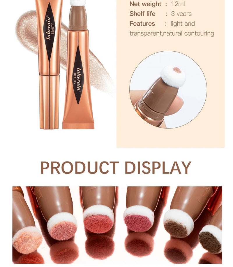 Liquid Contouring Highlighter Stick Matte Brightening Primer Highlighter Nose Shadow Silhouette Small V Face Blush Highlight