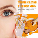 Turmeric eye cream stick nourishes the skin, improves fine lines, relieves eye bags and dark circles, and brightens the eye skin