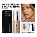 Long Lasting Foundation Serum With Bronzing Shaping Moisturizes Nourishes Skin Brighten Facial Contouring Concealer Cosmetics