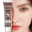 Natural Caffeine Powerful Moisturizing Firming Eye Cream 20g for Puffy and Dark Circles Post-Lifting Area after Using, Reduce Wrinkles and Aging, Light Beige Relaxation