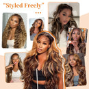3 Tone 4/27/613 Straight Human Hair Bundles Body Wave Blonde Highlight Human Hair Bundles 13A Brazilian Virgin Hair Extensions