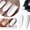 LILYCUTE 10ML Clear Nail Extension Gel Nail Polish Vernish Pink White Gel Semi Permanent Soak Off Nail Art UV LED Varnish Nail