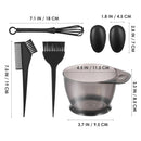 Using Dye Hairdressing Paints RFW01 for hair coloring