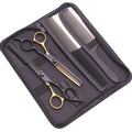 Using Hairdressing Scissors Set Hair Cutting for haircut