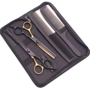 Using Hairdressing Scissors Set Hair Cutting for haircut