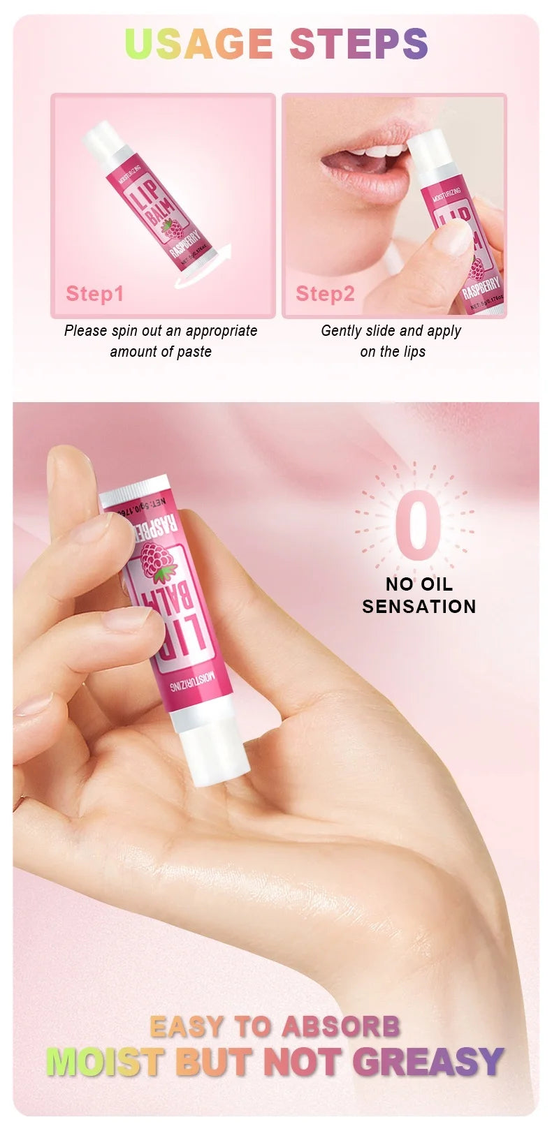 12 PCS/gift lip balm set 5g Deep Moisturizing and long-lasting moisturizing exfoliating to create hydrated lips