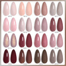 LILYCUTE 7ML Nail Gel Dusty Rose Series Nail Gel Polish Semi Permanent Soak Off LED UV Gel Nail Art Design Manicure Varnish