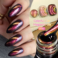 LILYCUTE 7ml Colorful Cat Magnetic Nail Gel Polish Shine Glitter Reflective Nail Gel Soak Off UV LED Gel Nail Art Varnish