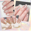 LILYCUTE 7ml Glass Cat Magnetic Nail Gel Polish Semi Permanent Soak Off UV Gel Crystal Varnis Nail Art Manicure