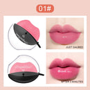 Lazy Lipstick Pearl light Temperature Color Changing Lip-shaped Lipstick Velvet Moisturizing Lip Gloss Waterproof Non-stick Cup