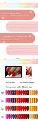 LILYCUTE 7ml Macaron Cream Gel Nail Polish Spring Nud Glitter Sequins Nail Art Varnish Semi Permanant Soak Off UV Gel Manicure