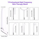 6 in 1 Touch Panel High Frequency Facial Machine For Hair Face Electrotherapy Wand Argon Treatment Acne Skin Care
