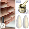 LILYCUTE 7ML 125 Colors Gorgeous Glitter Red Nail Gel Polish Semi Permanent Soak Off LED UV Gel Nail Art Manicure Varnish