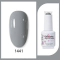 Clou Beaute 15ml Red Black White Green Neon Gel Nail Polish Base Top Coat Velvet Top 400 Colors Semi Permanent Gel Nail Varnish