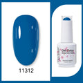 Clou Beaute 15ml Red Black White Green Neon Gel Nail Polish Base Top Coat Velvet Top 400 Colors Semi Permanent Gel Nail Varnish