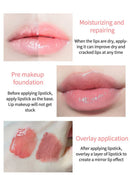 CACE Cherry Blossom Honey Lip Balm — Deeply Hydrating and Plumping, Water-Rich Glossy Finish, Non-Sticky,