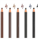 Eyebrow Pencil Microblading Supplies Set Waterproof Eyebrow Tattoo Tint Enhancers With Sharpener Brow 10Pcs Brow Trimmer Blade