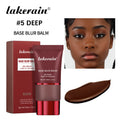 Lakerain Matte Foundation Base Cream Long-lasting Soft Focus Matte Natural Fit Coverage Concealer Waterproof Face Base Makeup
