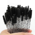 New 5/25/50Pcs Wholesale Crystal Eyelashes Brush Applicator Eyelash Brushes Plastic Mascara Wand Lashes Extension Makeup Beauty