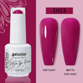 Arte Clavo Red Series Nail Polish Party Colors Gel Varnishes All For Nails Soak Off UV LED Semi Permanent Nail Art Remover Gel
