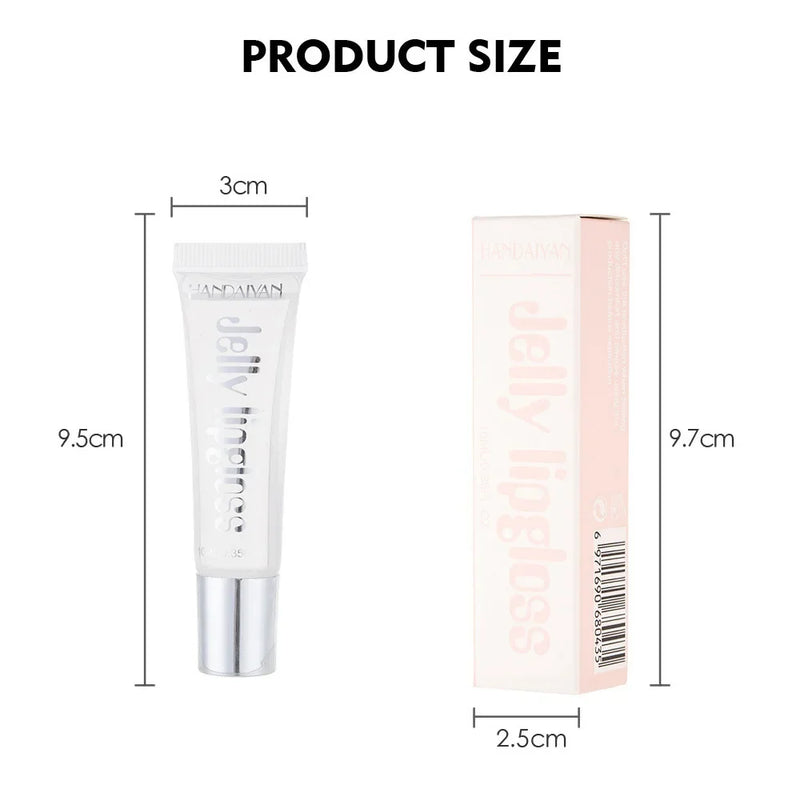 Jelly Lip Gloss Moisturising Lipstick Sexy Lip Oil Plumping Non-Sticky Long Lasting Repairing Primer Lip Balm Care Cosmetics