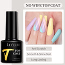 LILYCUTE 7ML Nail Gel Polish Full Coverage Manicure No Wipe Top Coat Base Coat Primer Soak Off LED UV Gel Nail Art Gel Varnish