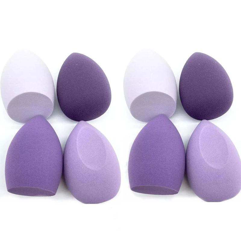 8/4 Pcs Soft Makeup Sponge Dry Wet Cosmetic Puff Foundation Concealer Highlight Blender Makeup Beauty Makeup Tool Accessories