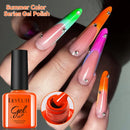 LILYCUTE 7ML Nail Gel Summer Color Series Nail Gel Polish Semi Permanent Soak Off LED UV Gel Nail Art Design Manicure Varnish